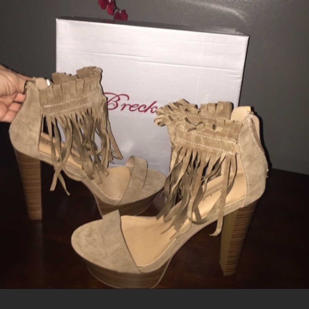 New tassel heels 8 1/2